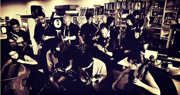 Mother Falcon playing NPR tiny Desk