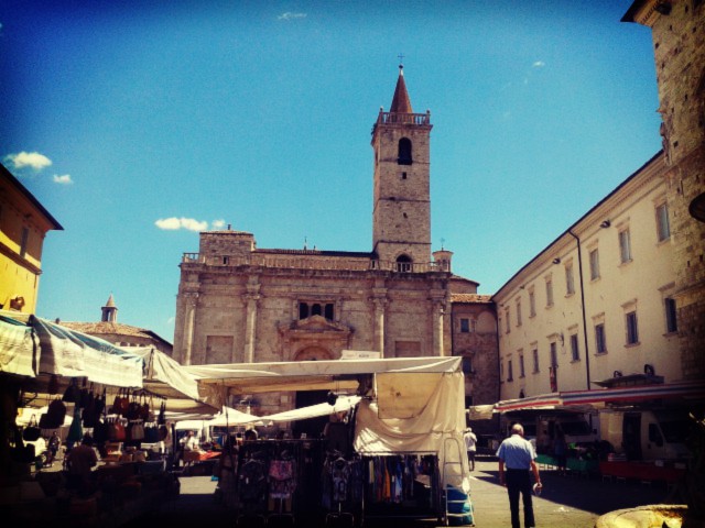 Ascoli Piceno's PIazza Arringo