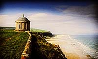 Mussenden Temple and Downhill Strand, Derry