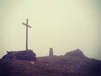 The peak of Mount Brandon, the Dingle Peninsula, Co. Kerry