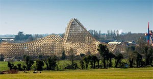 Cu Chulainn rollercoaster - Tayto Park