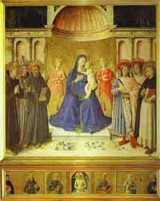 altarpiece for the Observant Franciscan house of Bosco ai Frati